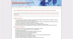 Desktop Screenshot of depreciationworks.com